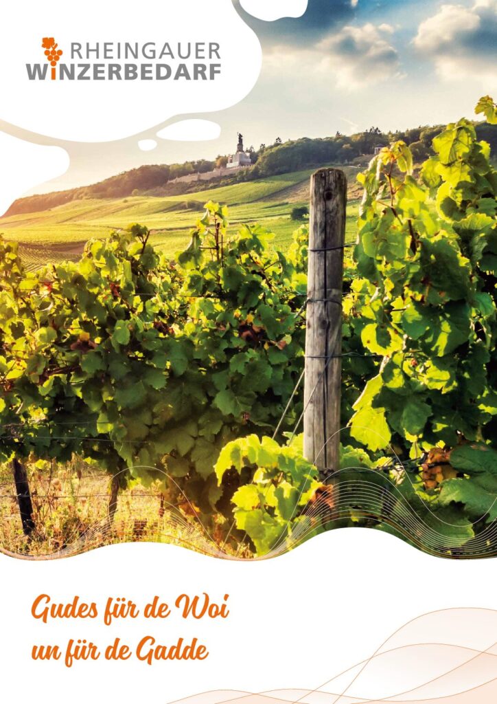 Rheingauer Winzerbedarf – Informationsbr oschüre